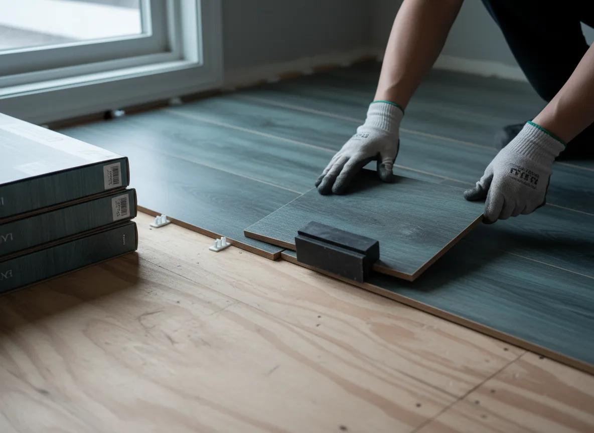 Luxury Vinyl Plank Installation company in Coulter, IA
